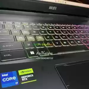  MSI Pulse 15 Processor: Intel Core i7-13700H Memory: 16GB DDR5-5200 Storage: 1TB NVMe SS in Ethiopia